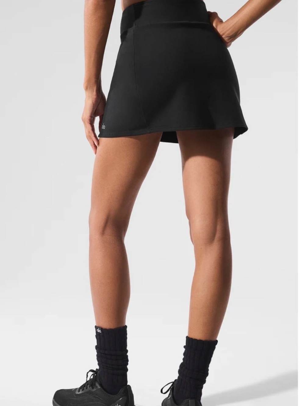 Airbrush High-Waist Good Form Tennis Skirt - Picture 4 of 7